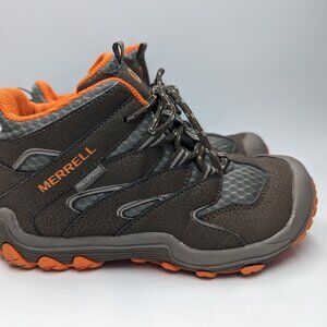 Merrell Chameleon 7 Access Waterproof Hiking Shoes for Kids 1.5